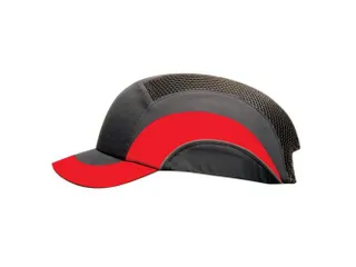 JSP HardCap A1+ stootpet met korte klep, zwart/antraciet, per stuk - 1