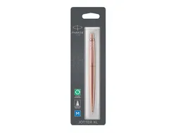 Balpen Parker Jotter XL Monochrome pink gold medium blister à 1 stuk