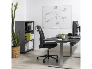 Glasbord Naga 90 x 120 cm Transparant - 3