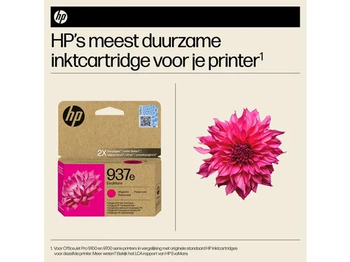 Inktcartridge HP 4S6W7NE 937E Evomore rood