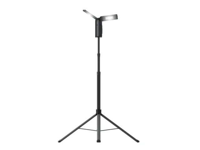 Floodlight m. statief,80 LED,1250-2500lumen,statief,straalhoek 180 °