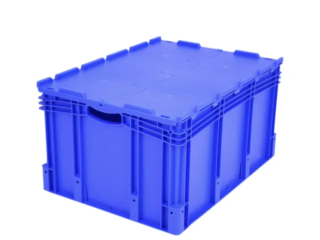 Euronorm Stapelkrat Pp 438x800x600mm 170l Standaardbodem Deksel