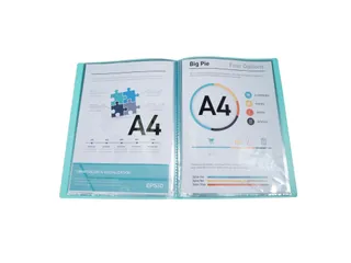 Showalbum A4 40Tasse n Chrom Pastel Blauw - 4