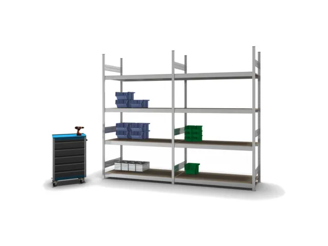 rayonnage grande largeur,rayonnage départ,HxlxP 2500x1570x635mm