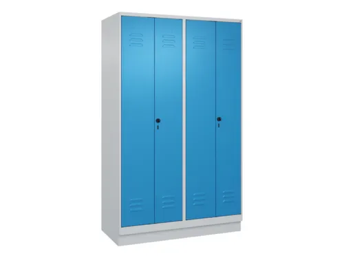 PBM-locker,HxBxD 1950x1200x500mm,4vak,vak B 300mm,draaigrendel
