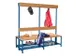 banc double,HxLxP 1600x1500x770mm,piètement RAL5010