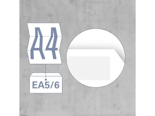 Dienstenvelop Venster Rechts Raadhuis 110x220mm Dl (ea5/6) Wit Gegomd - 3