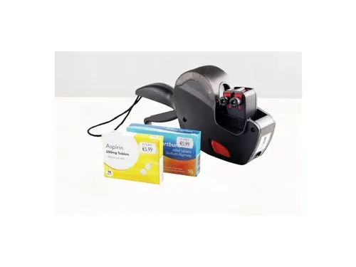 Etiketteertang Avery PL2/18 2 regels zwart