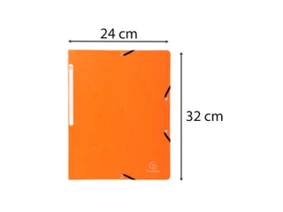 Elastomap Nature Future zonder kleppen A4, 400 g/m², oranje - 5