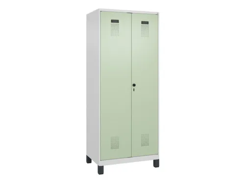 PBM-locker,HxBxD 1950x800x500mm,2vak,vak B 400mm,draaigrendel