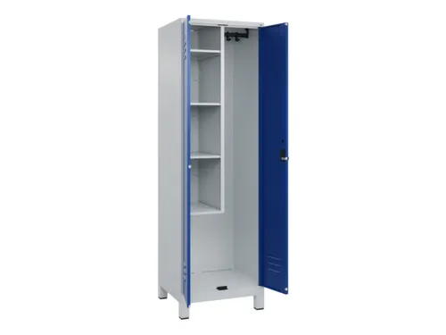 schoonmaakkast,HxBxD 1950x600x500mm,links 4vakken
