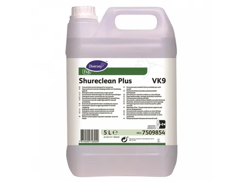 Diversey Shureclean Plus VK 2x 5 Liter Schuimend Reinigingsmiddel