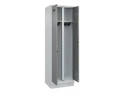 locker voor scheiding van kleding,HxBxD 1950x600x500mm,2vak