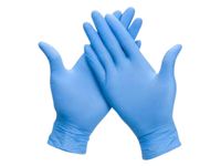 Handschoen Comfort nitril maat XL blauw poedervrij 100 stuks