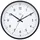 Wandklok NXT dia 30cm zwart/wit kunststof Easy Big