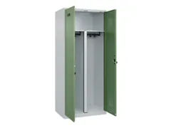 PBM-locker,HxBxD 1850x800x500mm,2vak,vak B 400mm,draaigrendel