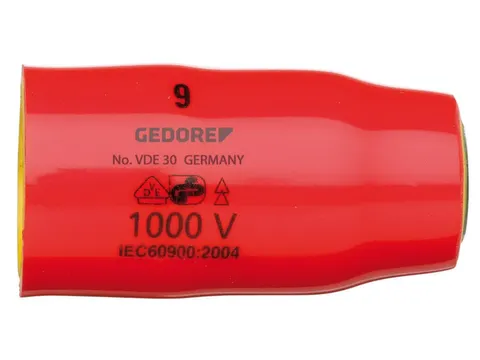 VDE 30 9 VDE dopsleutelinzet 3/8 inch zeskant 9mm