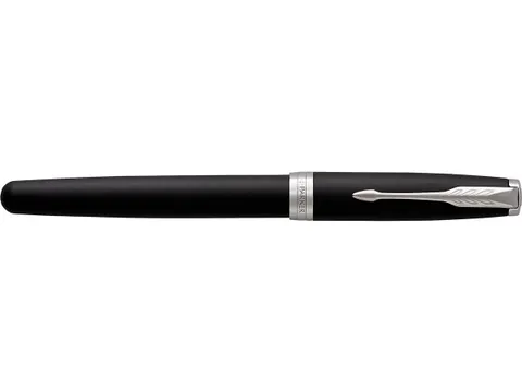 Parker Sonnet vulpen Matte Black GT medium punt in Giftbox