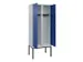 locker voor scheiding van kleding,HxBxD 2120x800x500mm,2vak