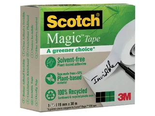 Plakband Scotch Magic 900 19mmx30m onzichtbaar mat - 1