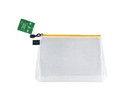 Pochette zip soufflet Foldersys EVA A5 jaune