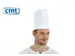 Toque Classic papier 20cm Blanc Couronne+Bande absorbante 250pcs