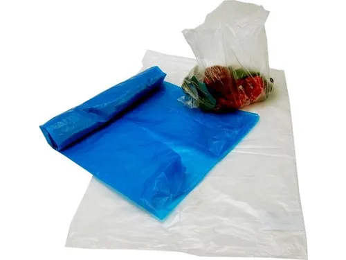 Afvalzak LDPE 50x80cm 40mµ Vlak Transparant 500 Stuks