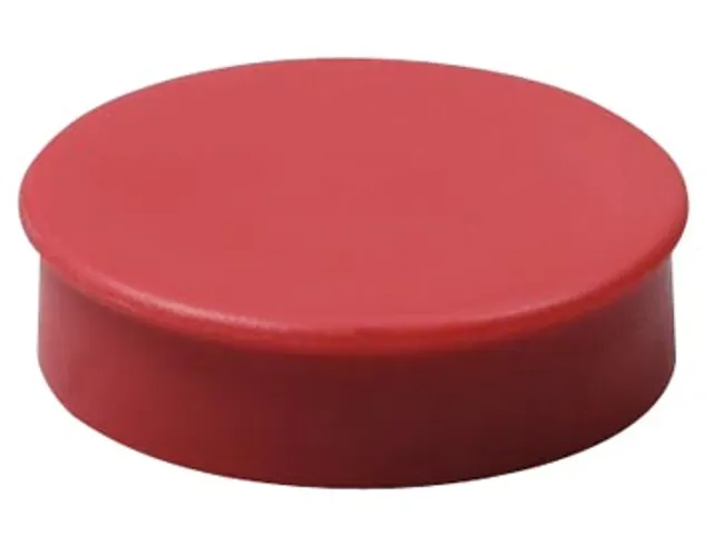 Magneten Diameter Van 20 Mm, Rood, Blister Van 8