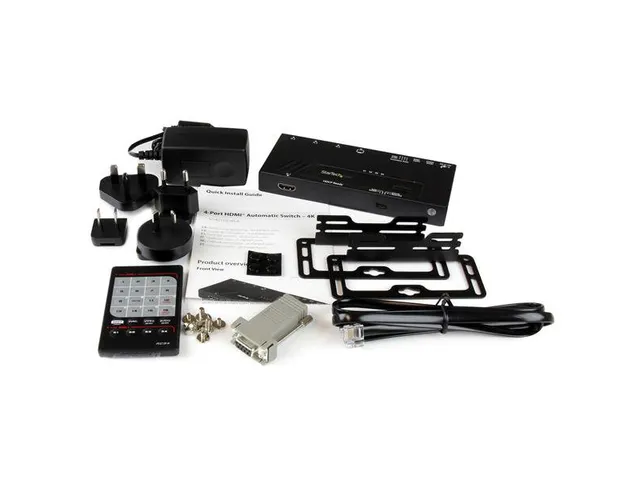 4-Poorts Automatische Hdmi Video Switch 4k 2x1 Met Snelschakeling