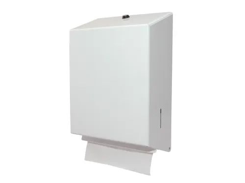 Handdoekdispenser maxi 438180 Wit Staal