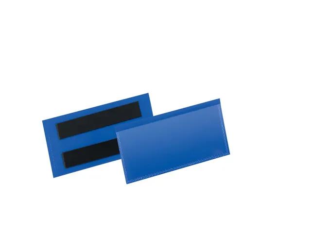 Documenthoes Durable magnetisch 100x38mm blauw 50 stuks
