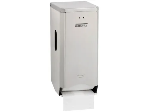 Toiletpapier Dispenser RVS voor 2 Rollen Toiletpapier