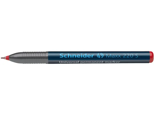 Universele marker Schneider Maxx 220 S permanent rood