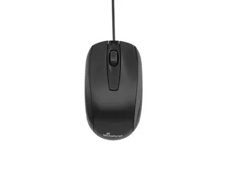 MROS211 Optische muis 3 knoppen bedraad Zwart - 1