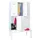 banklocker,dubbeldeks,HxBxD 2150x1200x800mm,RAL7035,front RAL7035