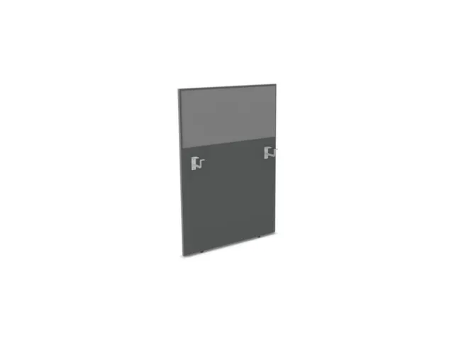 baliepaneel v. bureau aanbouw links MS-donkergrijs BN8078-grijs 800mm