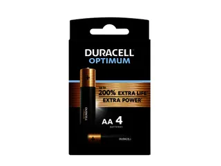 Batterij Duracell Optimum 4xAA 1.5V Alkaline - 2