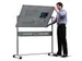 Mobiel Magnetisch Whiteboard Kantelbaar Gelakt Staal 150x120cm