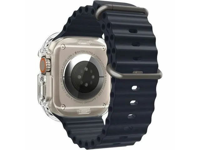 Spigen Case ACS05459 Watch Ultra 2/1 49mm Case Ultra Hybrid Crystal Cl