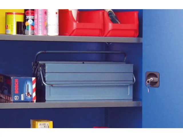 Stalen bodem,v. grootvolume-vouwdeurkast,BxD 1500x500mm,RAL9005