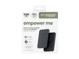 PanzerGlass empower by empower Bank | 5000mAh | Space Black,