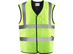 Inuteq Bodycool 2BSafe koelvest fluo geel maat XL