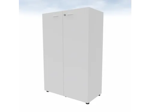 kantoorkast,HxBxD 1310x860x450mm,2xhouten vloer,3ordnerhoogte,romp wit