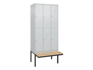 Dubbeldekse dekenkist,HxBxD 2120x900x815mm,3x2vak.,vak B 300mm - 1