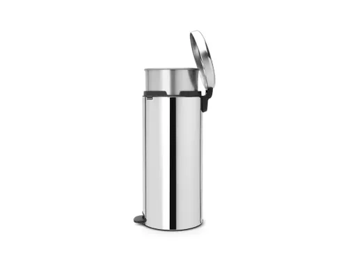 Pedaalemmer Newicon 30 Liter Rvs Met Metalen Binnenemmer