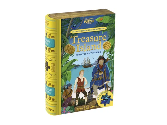 Puzzel Treasure Island Double sided 252-delig