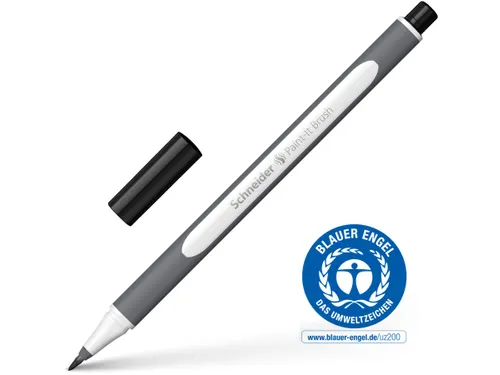 Brushpen Schneider Paint-It 070 zwart