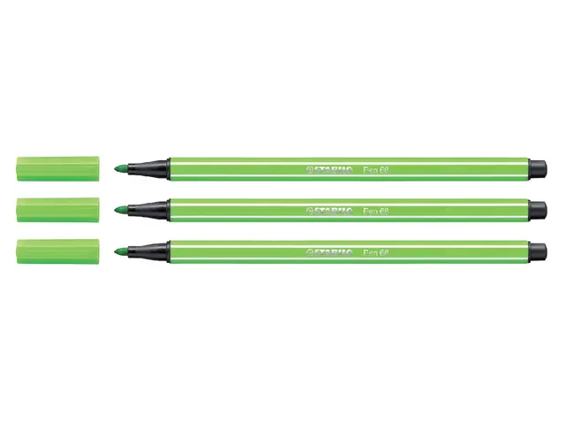 Viltstift STABILO Pen 68/33 medium lichtgroen