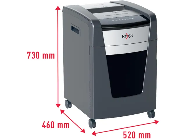 Momentum Extra XP420+ papiervernietiger 60L zwart