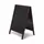 Krijtstoepbord Classic 55x85cm Donkerbruin